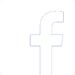 facebook logo wit